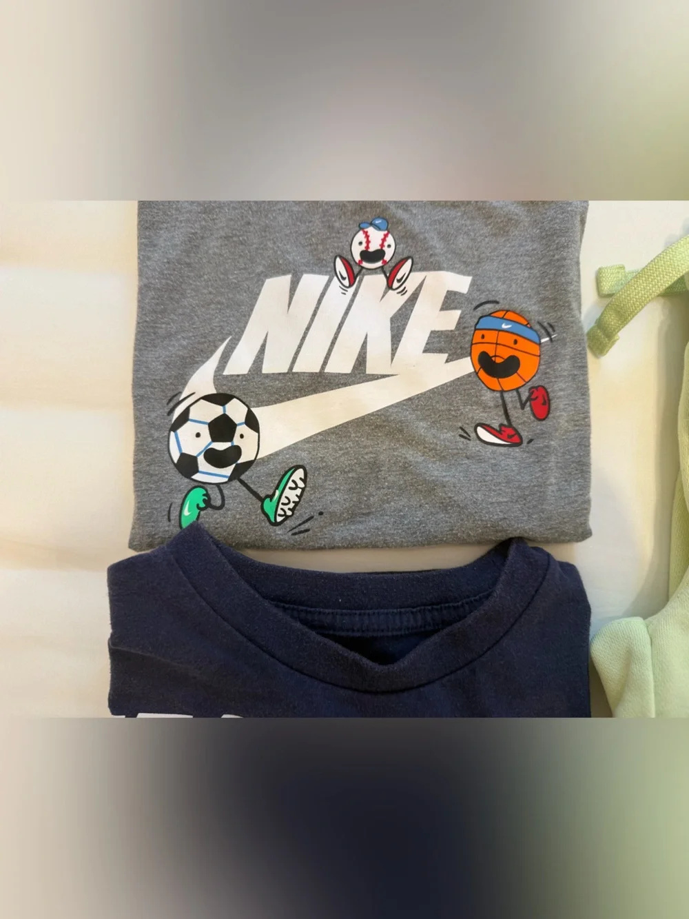 Nike kids short sleeve t-shirts and shorts